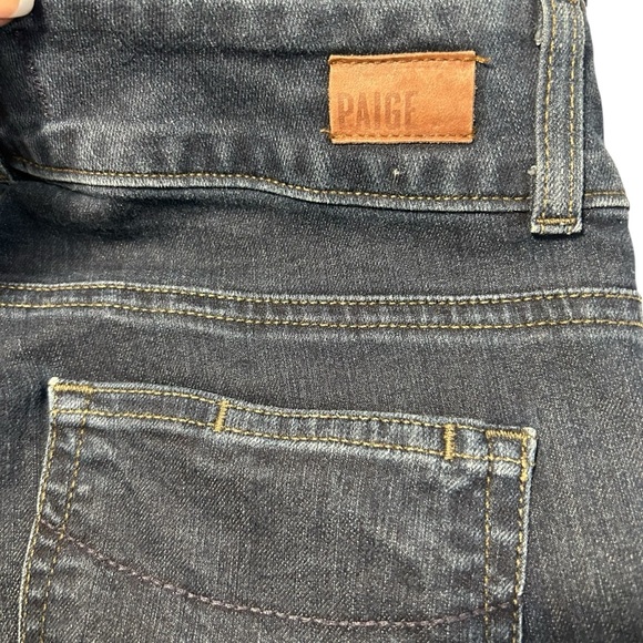 PAIGE Midnight Blue Boot Cut Jeans - Picture 9 of 16